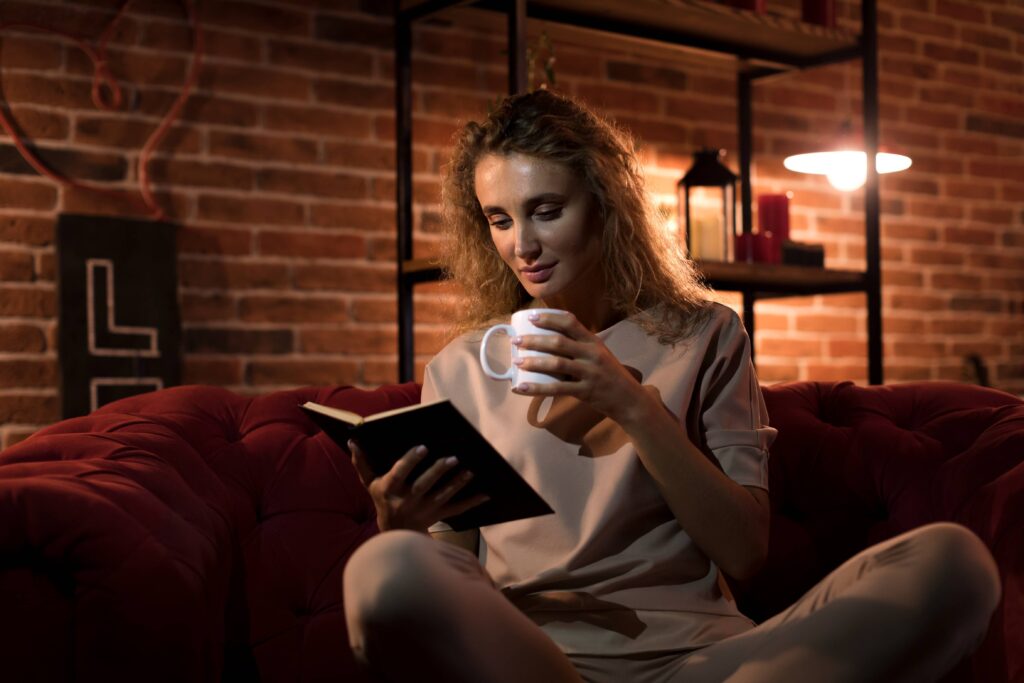 A simple evening routine to slow down after a busy day